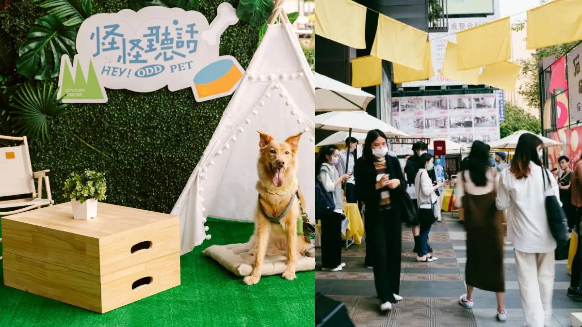 台中草悟道化身毛孩天堂!9大創新設計+限定活動:寵物快閃市集、共享推車 台中草悟道化身毛孩天堂!9大創新設計+限定活動:寵物快閃市集、共享推車