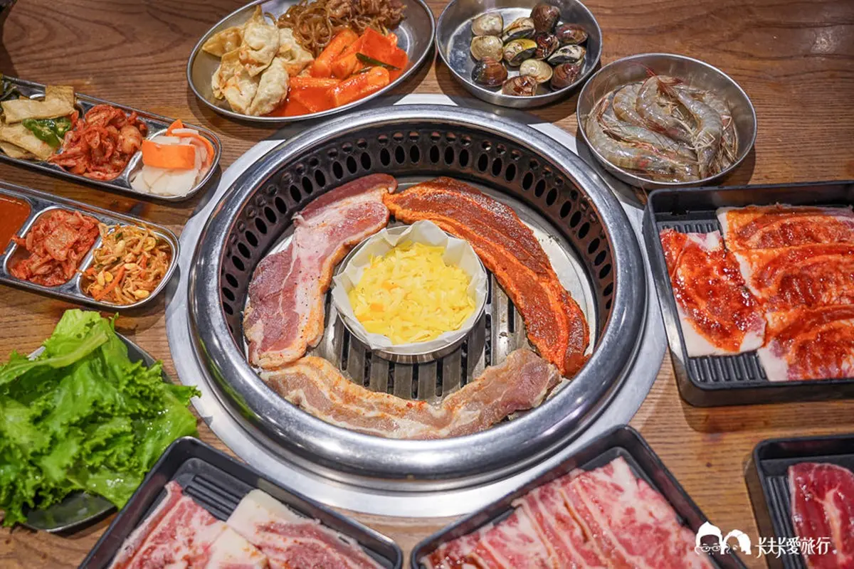 台北車站竟藏「燒肉吃到飽」!479元起韓式料理無限吃,必嘗道地醬烤豬五花 台北車站竟藏「燒肉吃到飽」!479元起韓式料理無限吃,必嘗道地醬烤豬五花