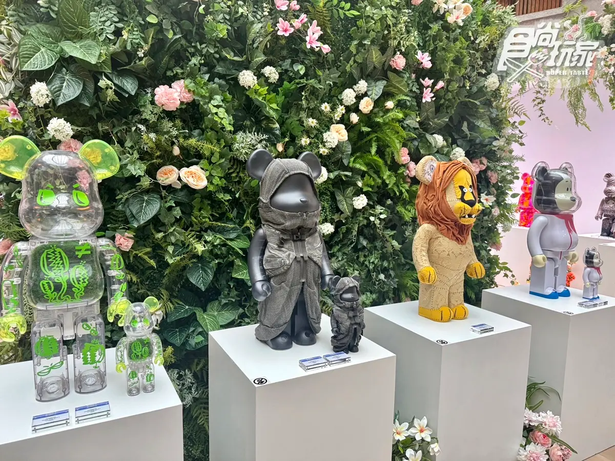 庫柏力克熊到台北了!《BE@RBRICK世界巡展3》115件獨家設計款、快閃店免費逛 庫柏力克熊到台北了!《BE@RBRICK世界巡展3》115件獨家設計款、快閃店免費逛