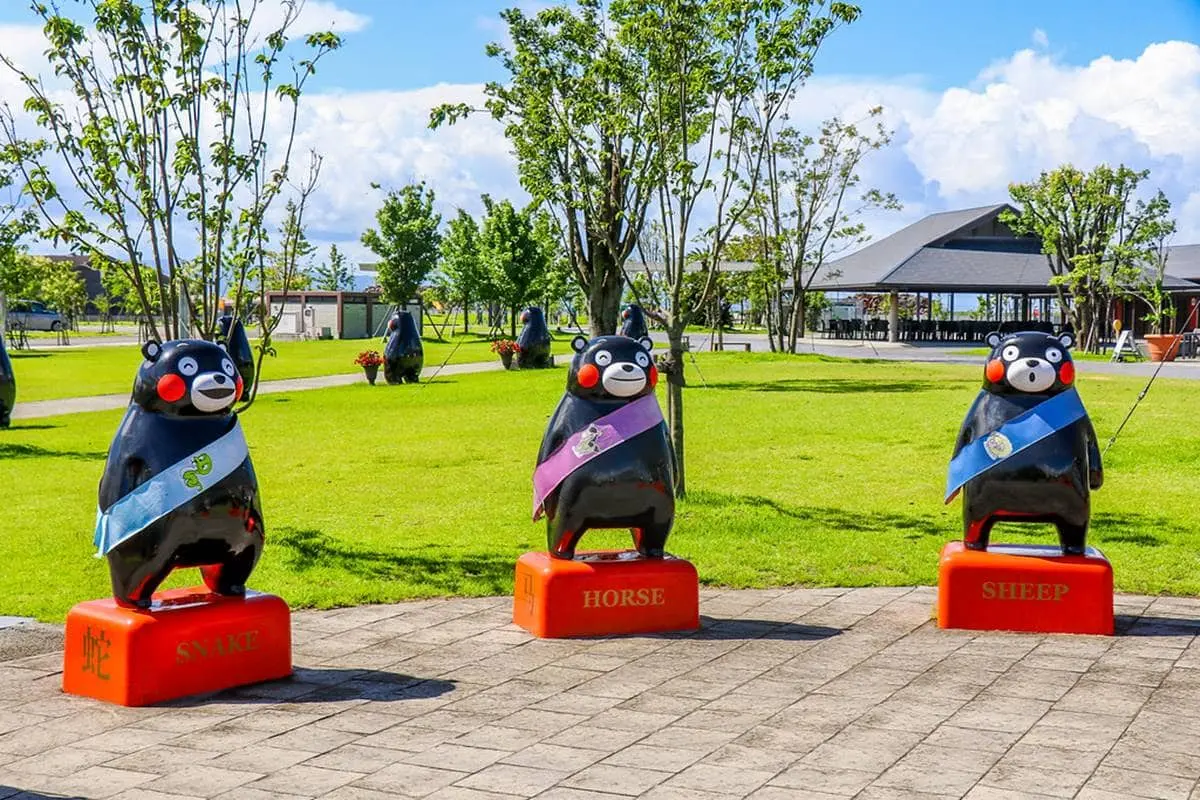 大量熊本熊注意！84隻部長出沒２公頃公園，６公尺巨熊、合唱熊、泡湯熊必拍（中獎公布）
