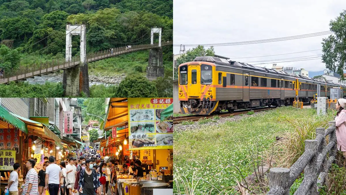 百萬臉書旅遊達人推薦!火車內灣線11打卡點:原民主題市集、最美櫻花車站
