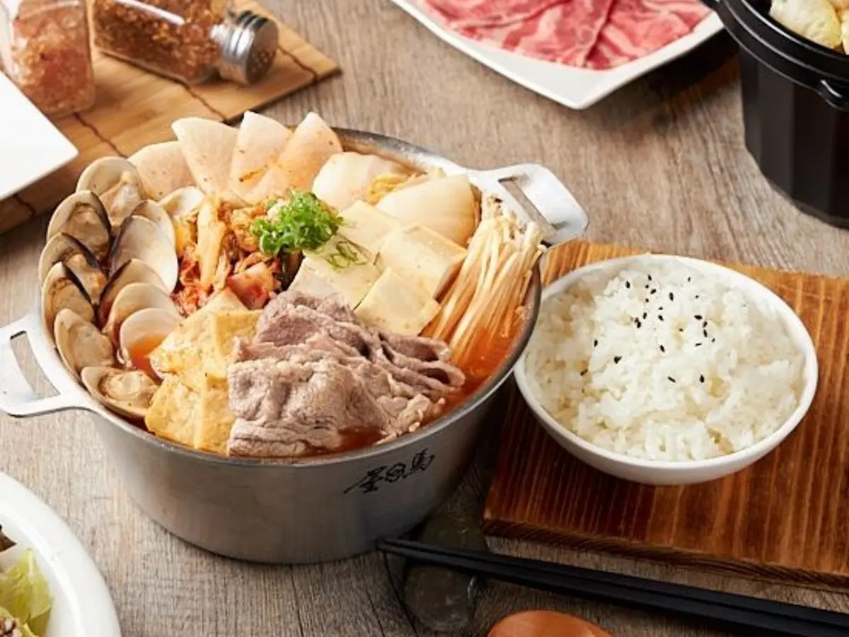 屋馬燒肉外送「韓式牛肉火鍋」買一送一