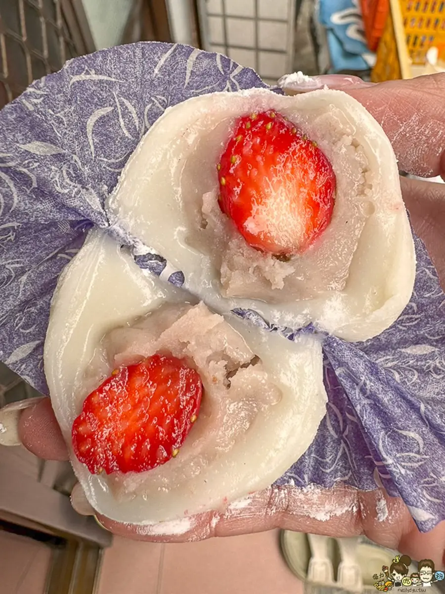 古早味麻糬每顆7元!高雄市場跑透透、7種口味均一價,草莓大福只要50元 古早味麻糬每顆7元!高雄市場跑透透、7種口味均一價,草莓大福只要50元