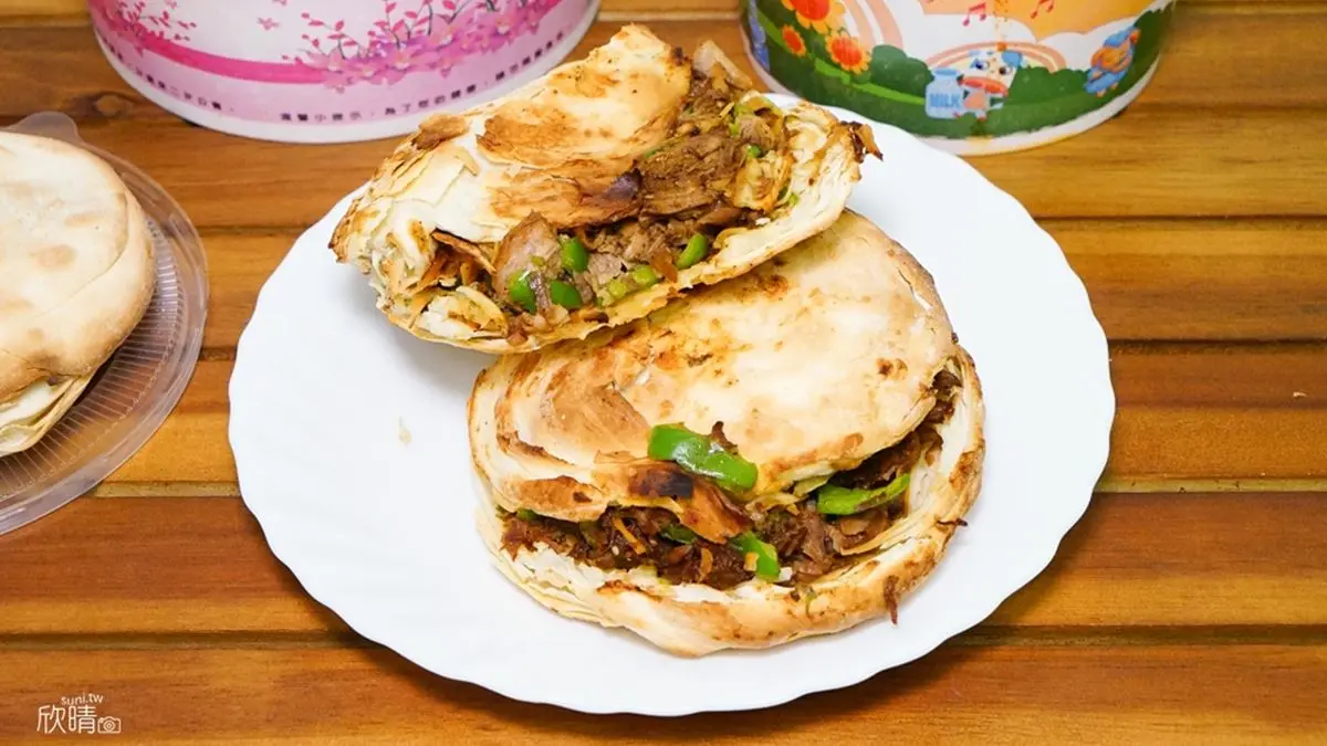 大鼓涼皮肉夾饃