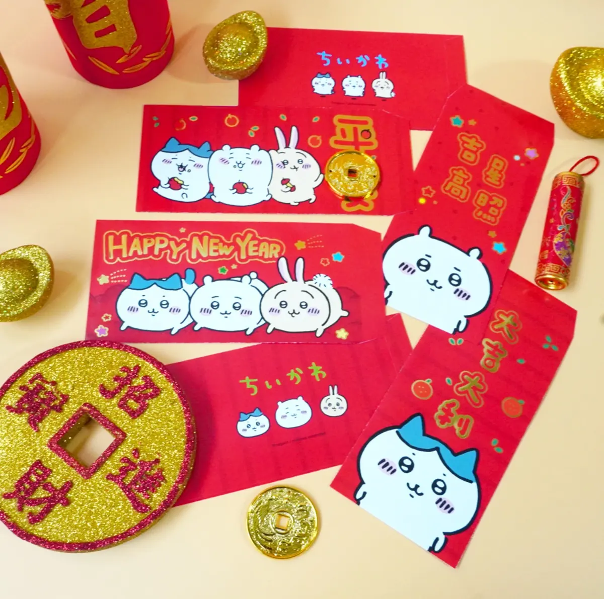 7-11「2025新年卡通紅包袋」!16大IP肖像:吉伊卡哇、史努比,還有三麗鷗盲盒 7-11「2025新年卡通紅包袋」!16大IP肖像:吉伊卡哇、史努比,還有三麗鷗盲盒
