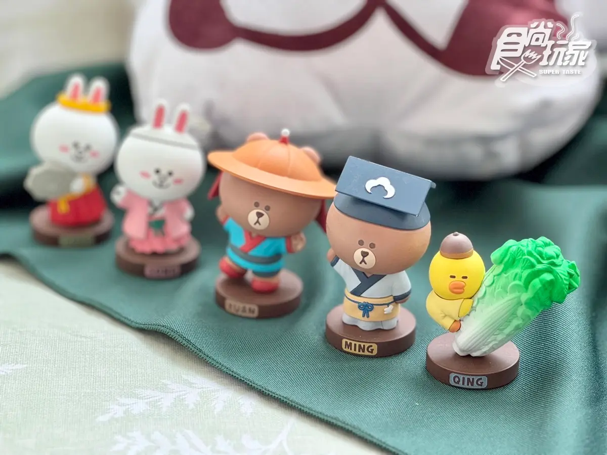 「莎莉翠玉白菜」太Q!故宮xLINE FRIENDS古代10大周邊,盲盒公仔、保溫杯 「莎莉翠玉白菜」太Q!故宮xLINE FRIENDS古代10大周邊,盲盒公仔、保溫杯