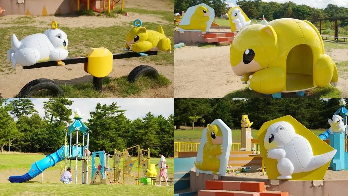 台灣人只要半價！日本唯一「寶可夢穿山鼠公園」，超可愛翹翹板、沙坑玩整天