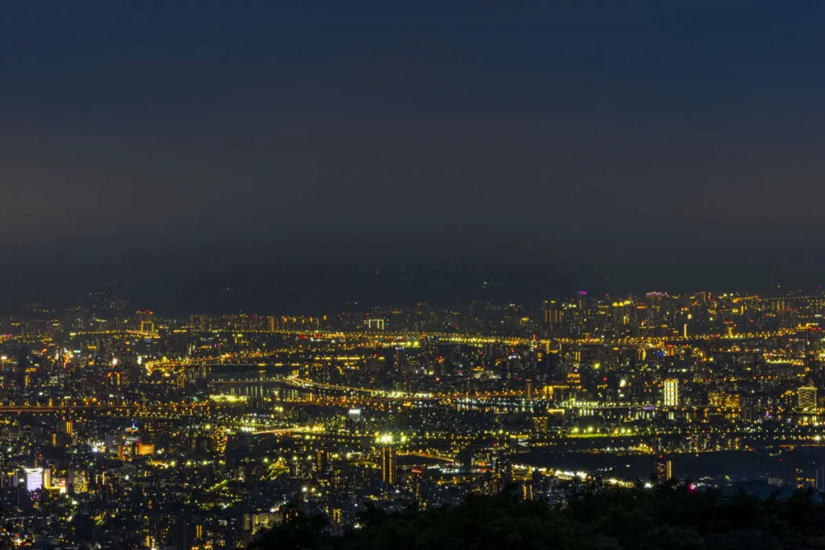 台北夜景６｜文化大學後山：情人約會必訪景點