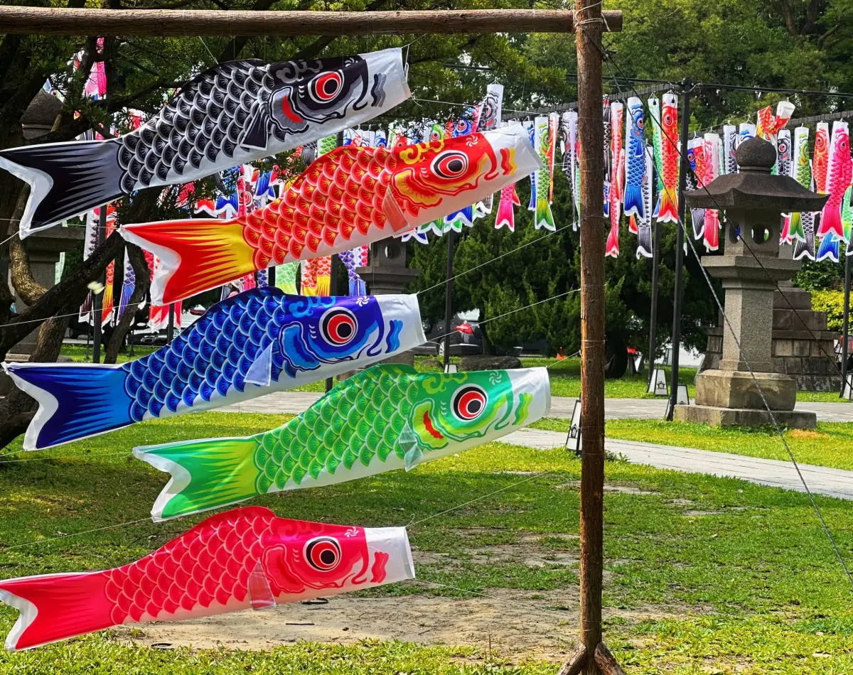 秒飛日本偽出國!全台最美神社「夏日祭典」在桃園,美拍鯉魚旗海、假日市集 秒飛日本偽出國!全台最美神社「夏日祭典」在桃園,美拍鯉魚旗海、假日市集