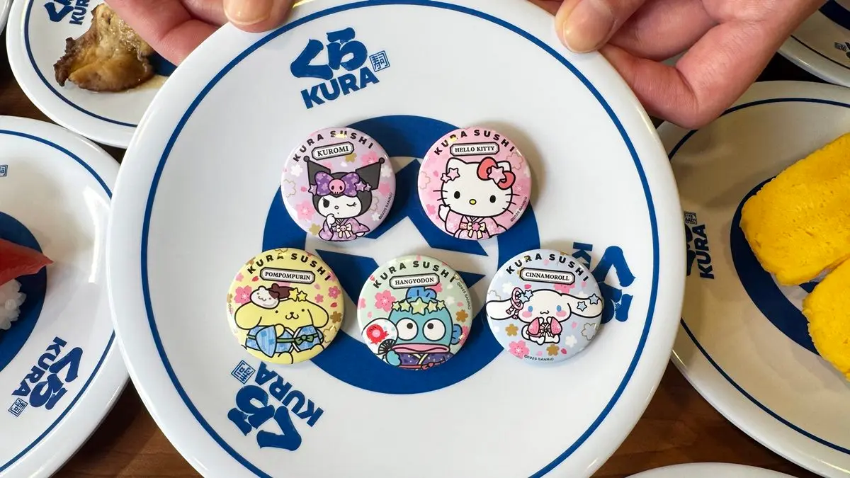 三麗鷗主題店要來了！全台「這５間」藏壽司限定，15款超萌扭蛋、集點搶先看