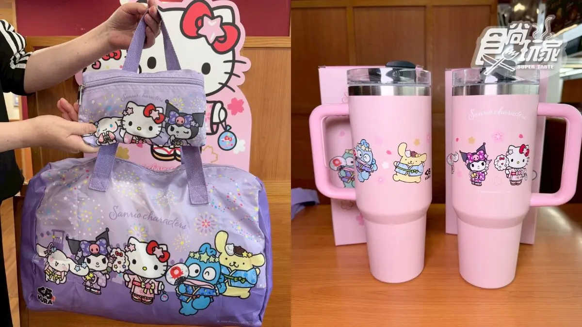 三麗鷗主題店要來了！全台「這５間」藏壽司限定，15款超萌扭蛋、集點搶先看