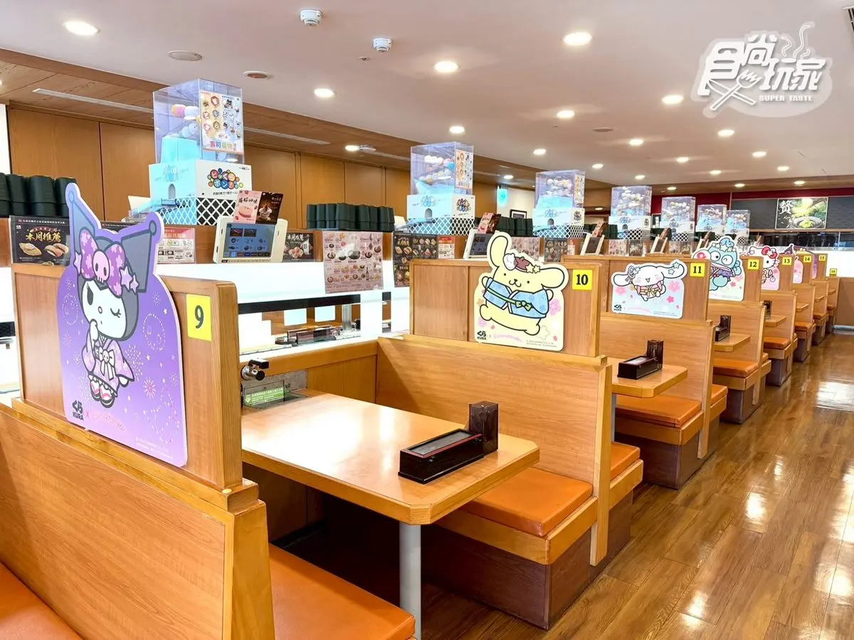 三麗鷗主題店要來了！全台「這５間」藏壽司限定，15款超萌扭蛋、集點搶先看