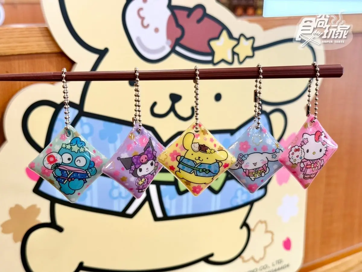 三麗鷗主題店要來了！全台「這５間」藏壽司限定，15款超萌扭蛋、集點搶先看