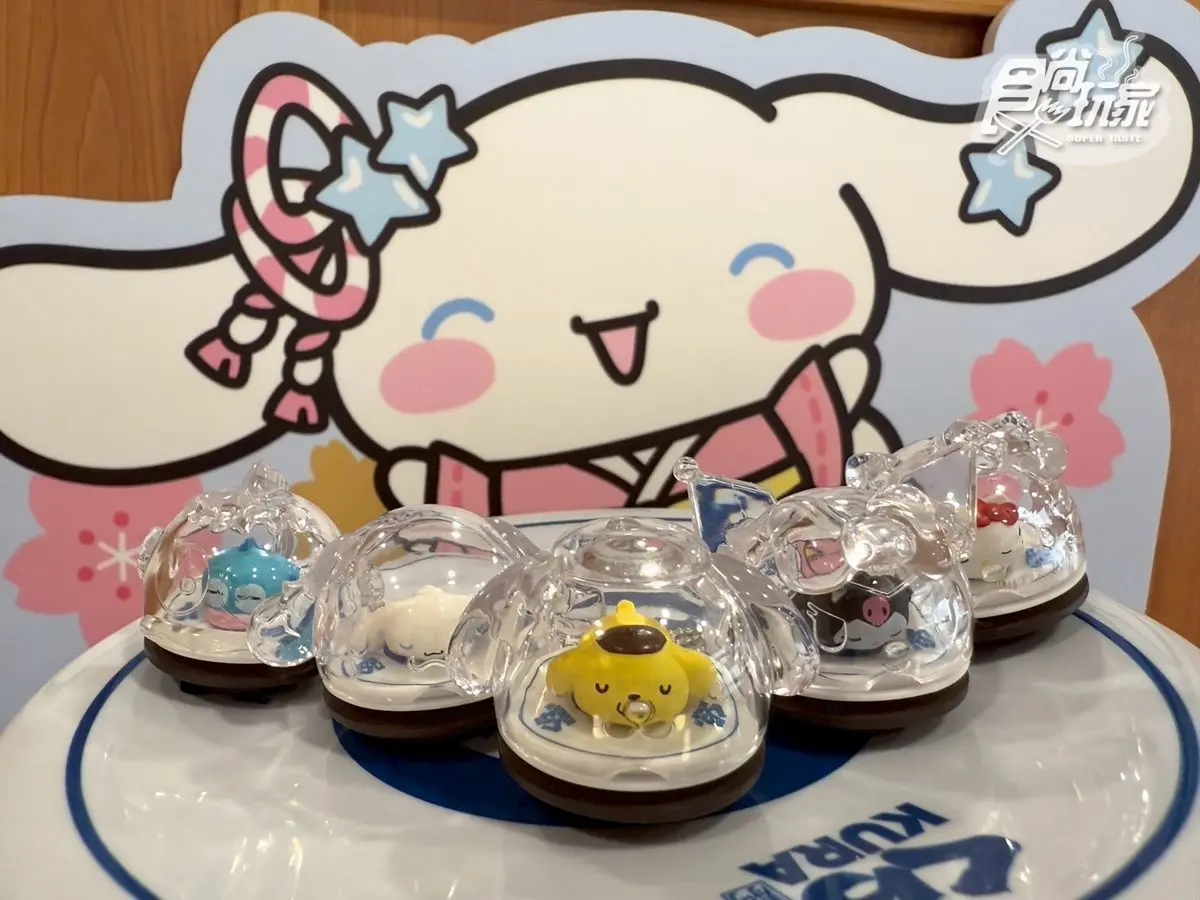 三麗鷗主題店要來了！全台「這５間」藏壽司限定，15款超萌扭蛋、集點搶先看