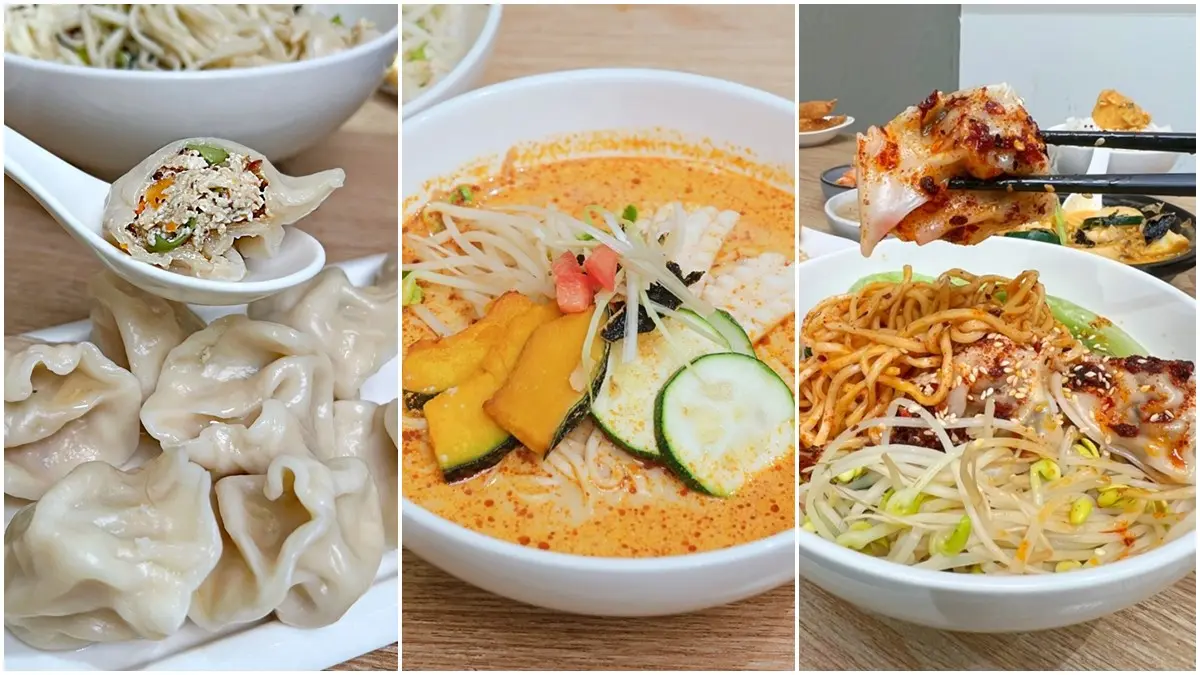 點餐享椰湯拉麵半價！高CP蔬食店推「臭豆腐水餃」，再送自助吧吃到飽