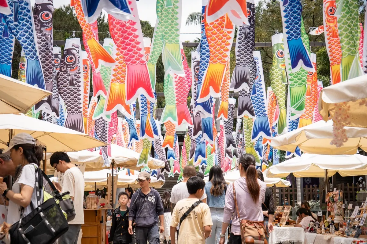 連假開逛全台最美神社!體驗日本端午活動祈福,還有彩色鯉魚旗海、假日市集 連假開逛全台最美神社!體驗日本端午活動祈福,還有彩色鯉魚旗海、假日市集