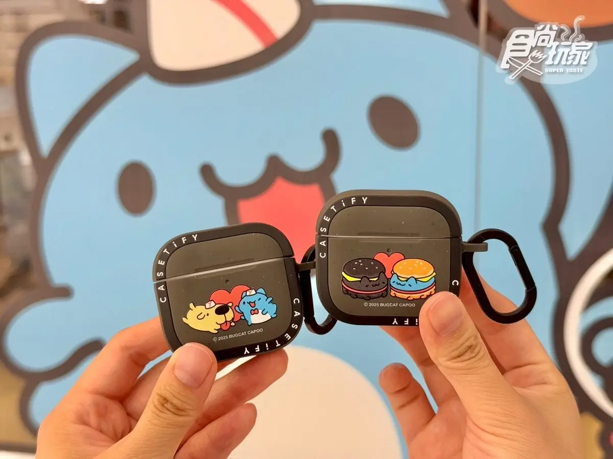 送杯墊、禮盒！咖波ｘCASETiFY推3C周邊，免費打卡超Ｑ「咖波主題門市」