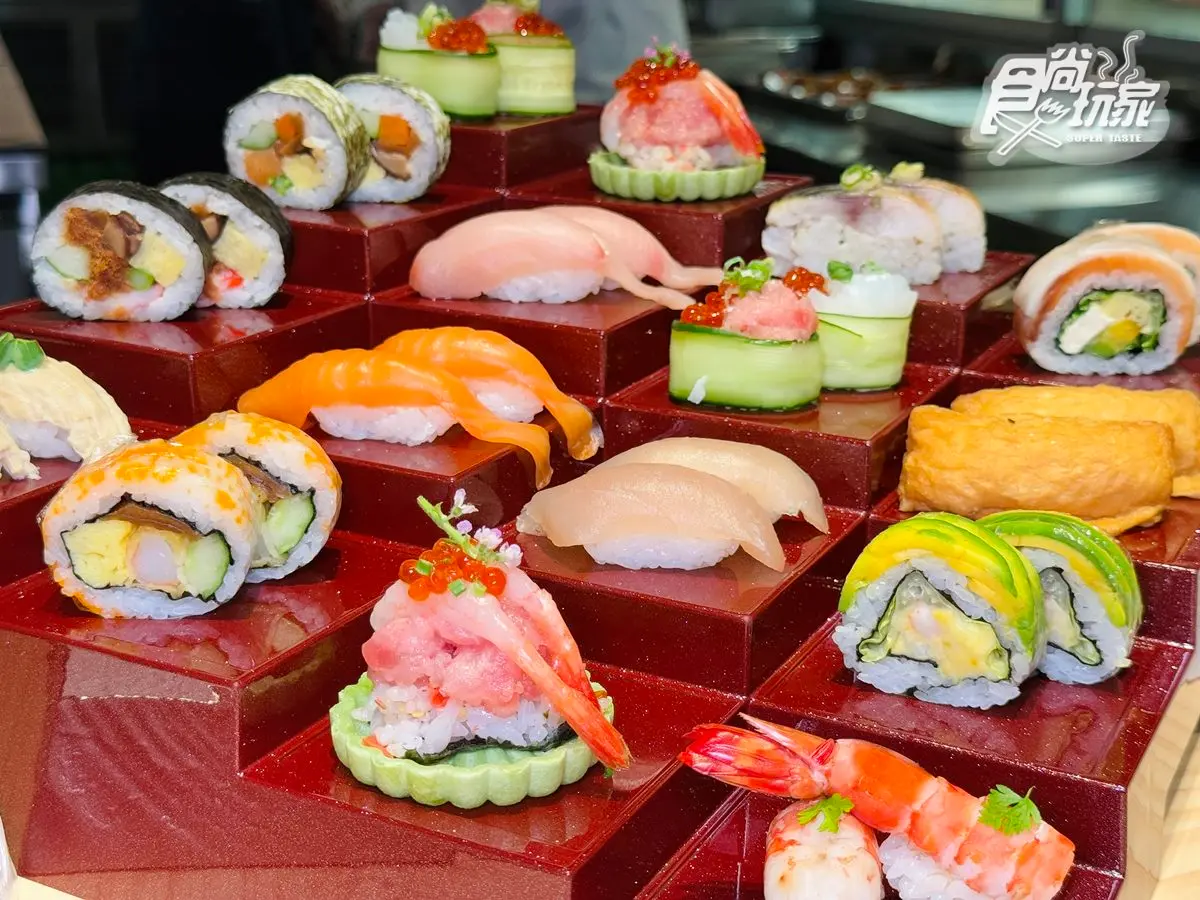 NAGOMI信義店開幕！９大餐區180道吃到飽，A5和牛、海鮮、生魚片無限夾