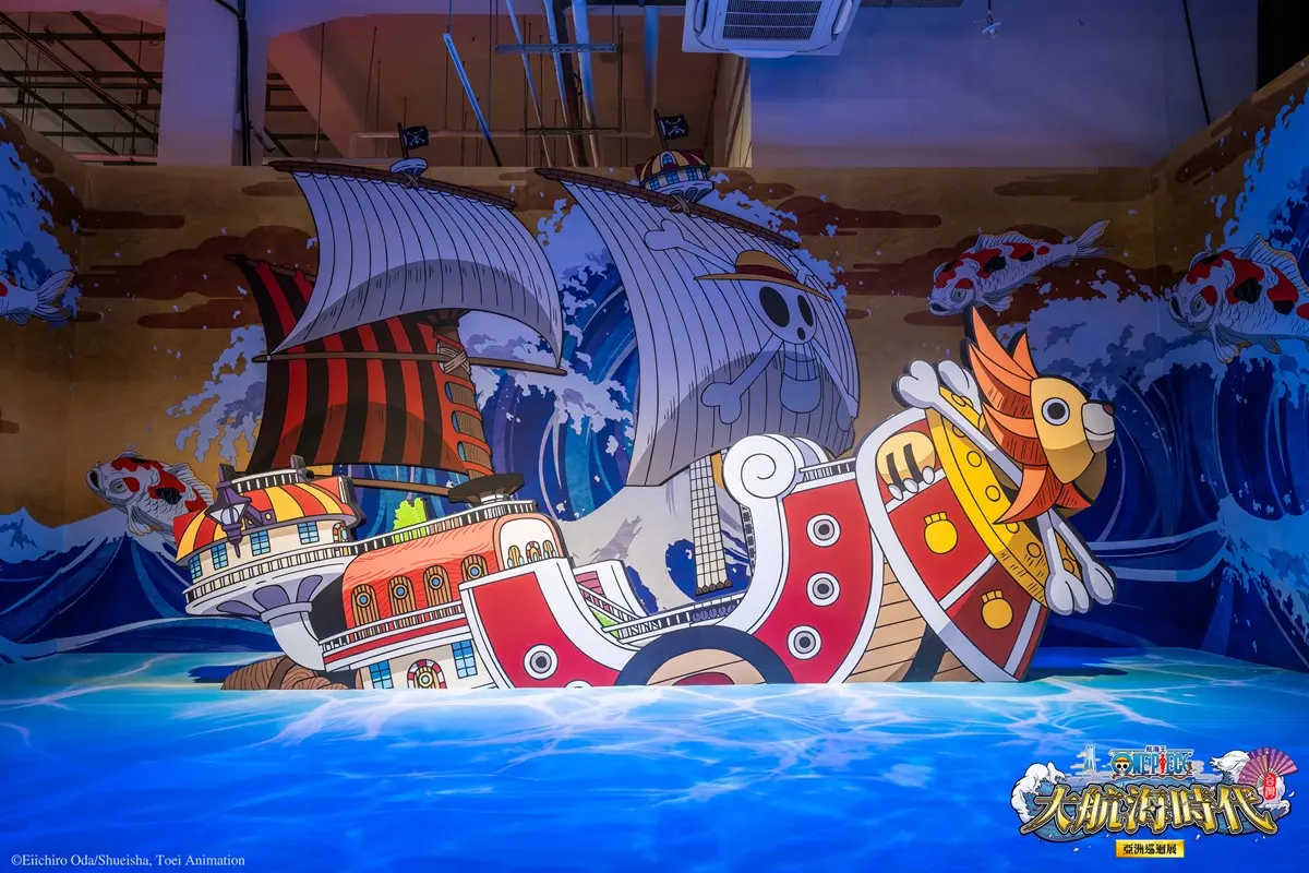 全台唯一《航海王》主題展登陸南台灣！１：１魯夫、艾斯帥翻，16大打卡場景