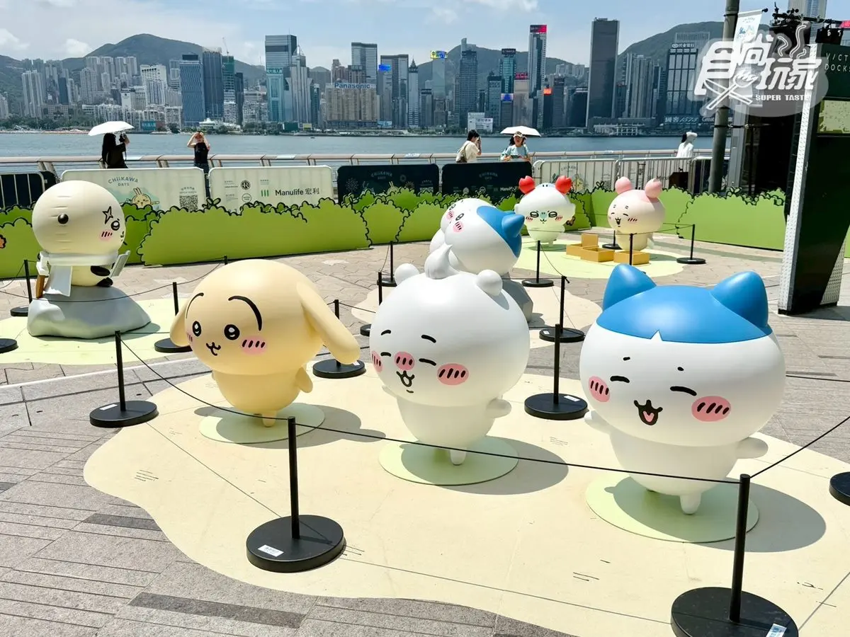 粉絲快衝「吉伊卡哇主題展」！百座公仔＋９公尺吉伊卡哇，港點周邊、亮點曝