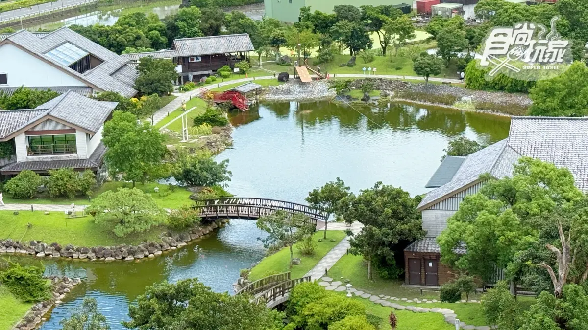 宜蘭全新「卡比巴拉」主題滑索！跨湖欣賞絕美日式庭園，餵食呆萌水豚超療癒