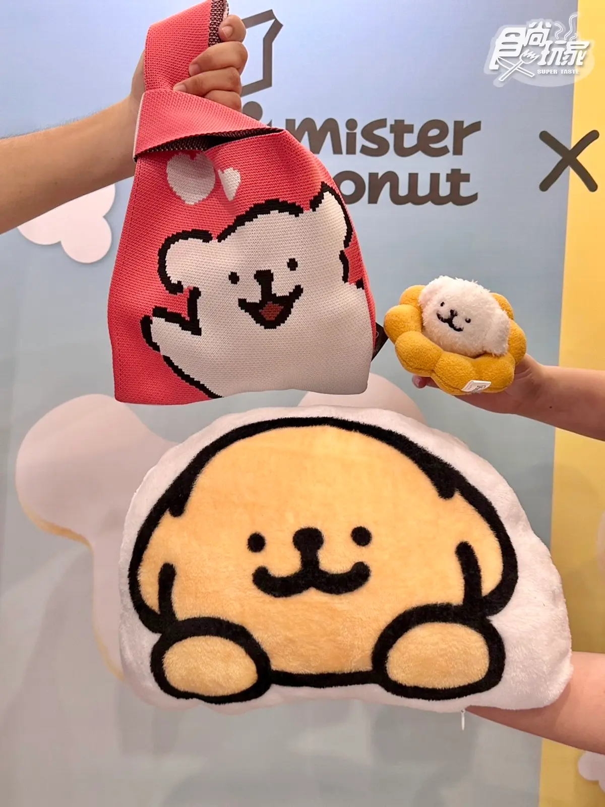 狗狗甜甜圈太Q！「Mister Donutｘ線條小狗」品項、周邊，奶茶季波堤同步吃