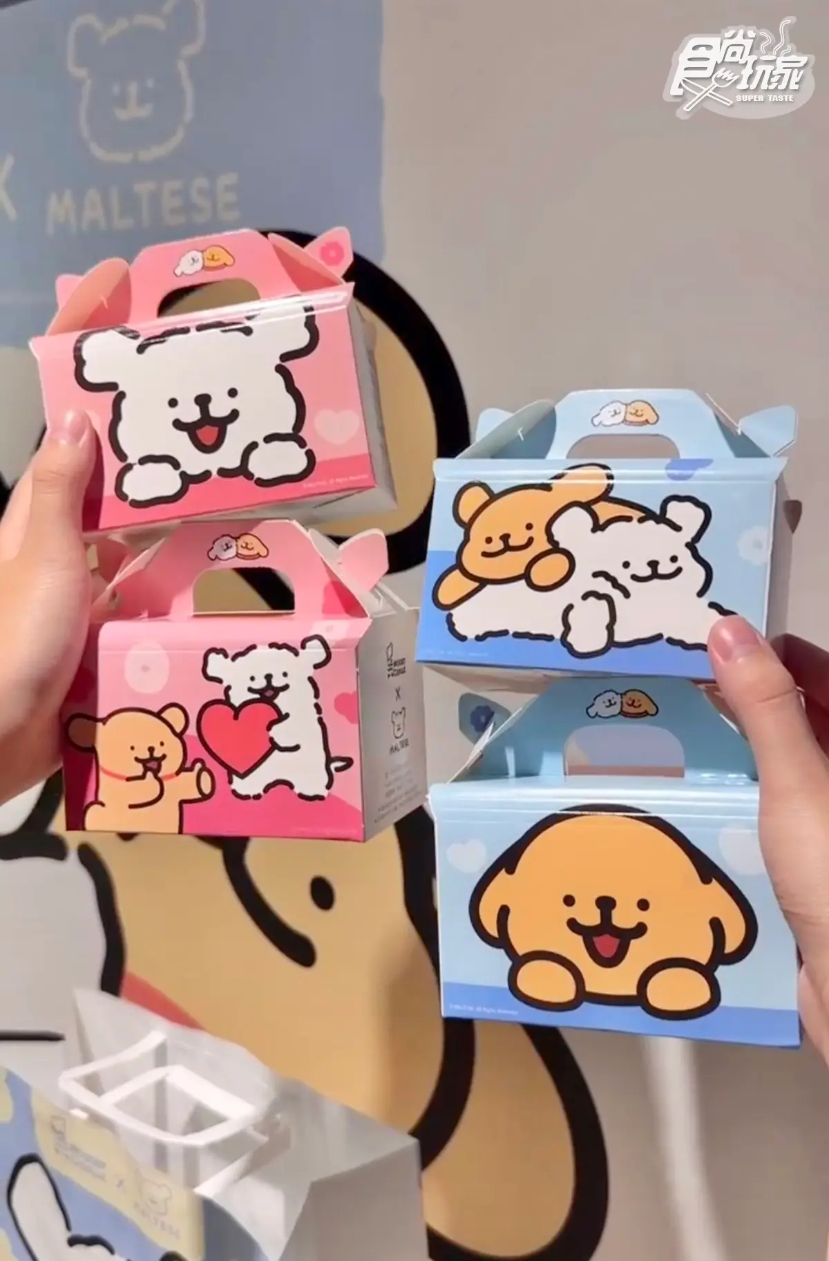 狗狗甜甜圈太Q！「Mister Donutｘ線條小狗」品項、周邊，奶茶季波堤同步吃