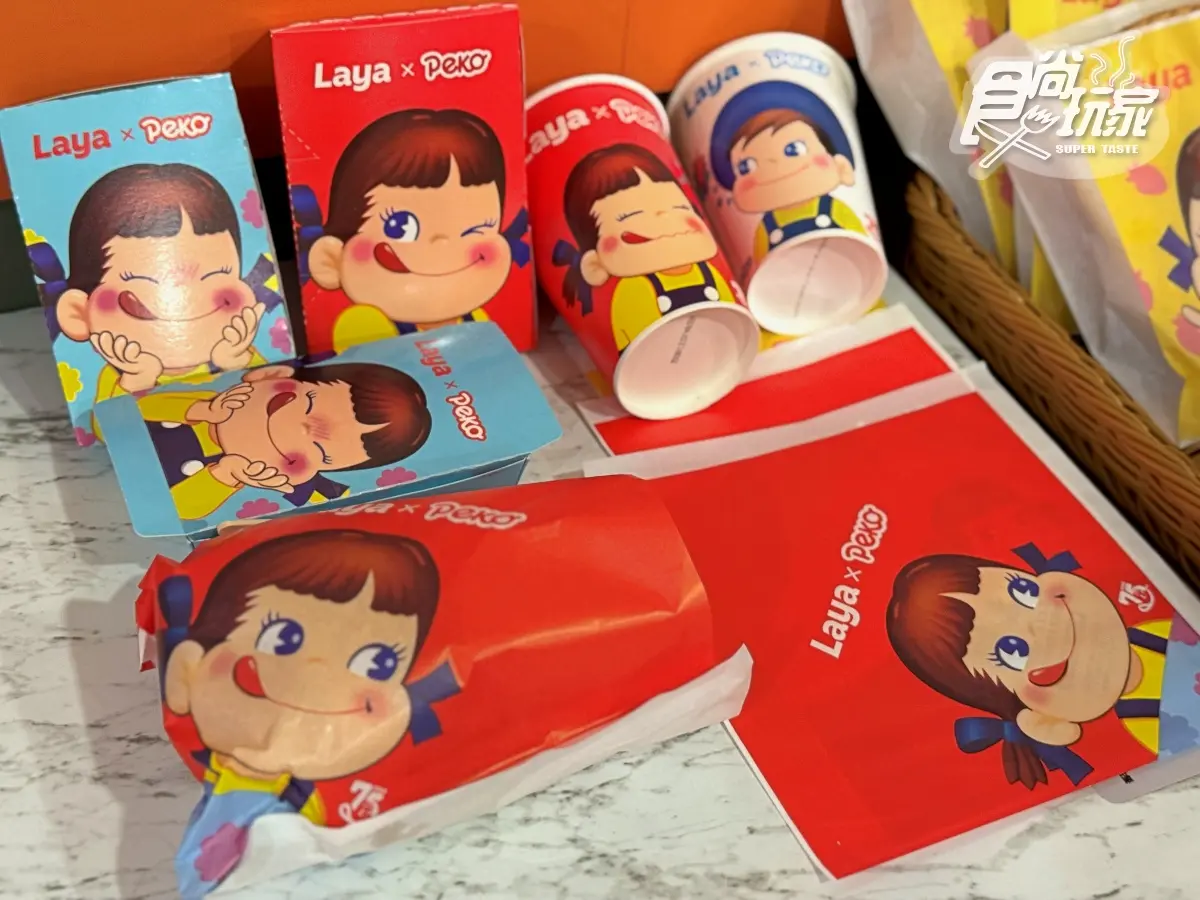 拉亞漢堡ｘ不二家聯名！７款草莓煉乳新品搶看，39元起嗑爆漿貝果、草莓鮭魚堡