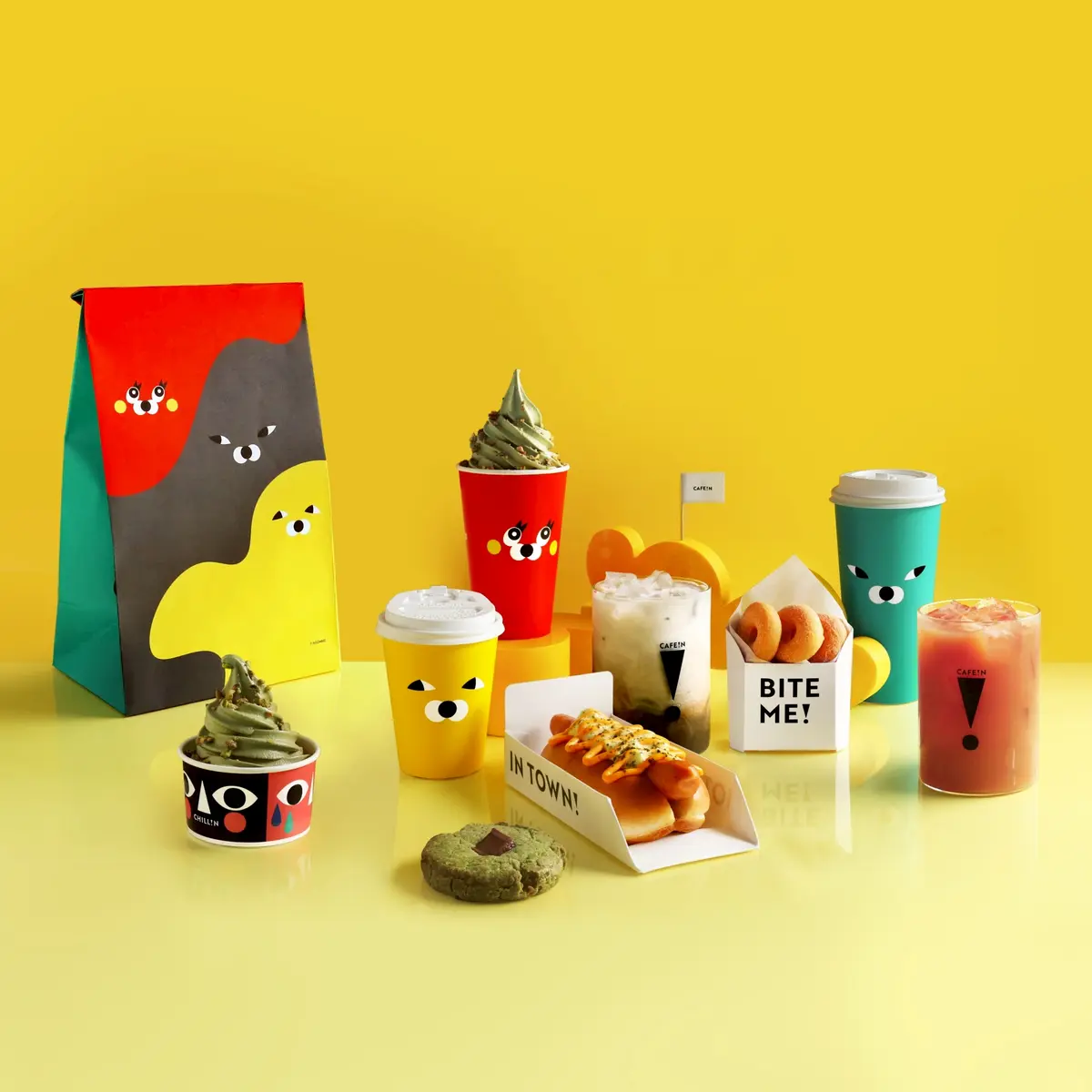 韓國超人氣「芥末熊」登台！「CAFE!N × WASABI BEAR」聯名餐點、周邊一次看