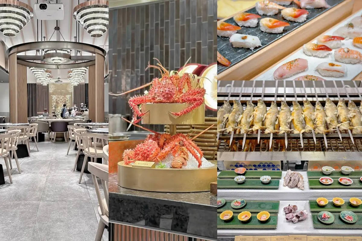 新竹人氣吃到飽：旭集和食集錦 竹北遠百店