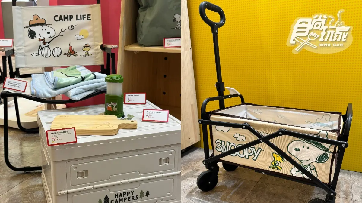 史努比周邊「這天」開搶！電子鍋、帆布袋36款，加碼史努比＋查理布朗見面會