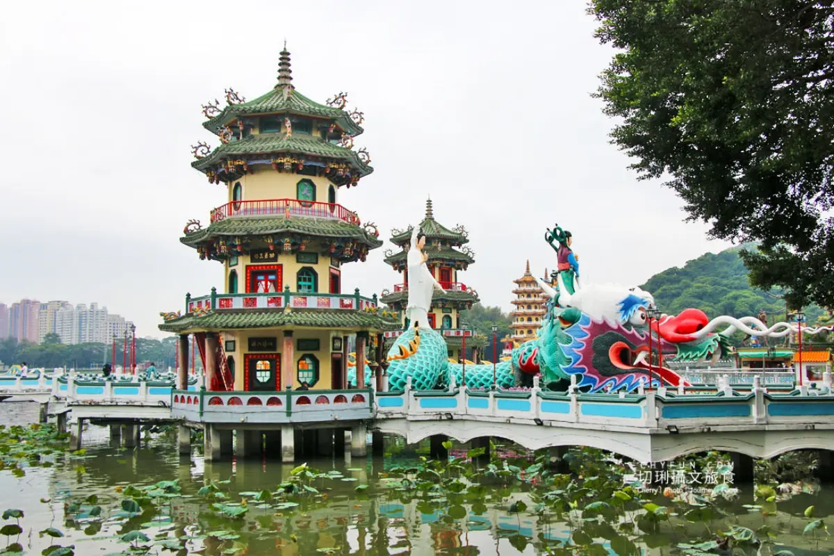 左營景點１：蓮池潭風景區-春秋閣