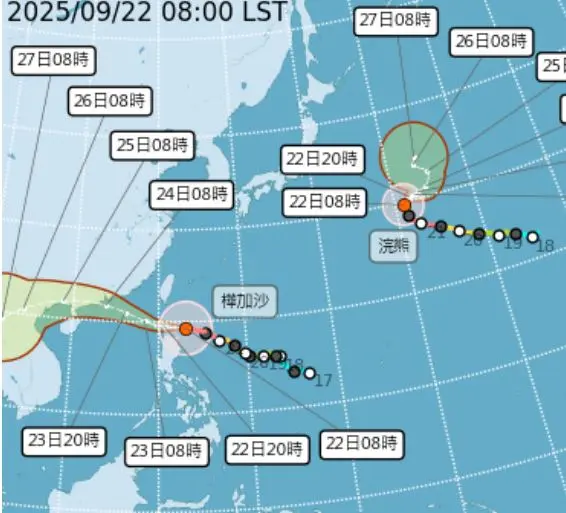 午後10縣市達停班課標準！強颱樺加沙「已達巔峰」，專家示警：慎防致災雨彈