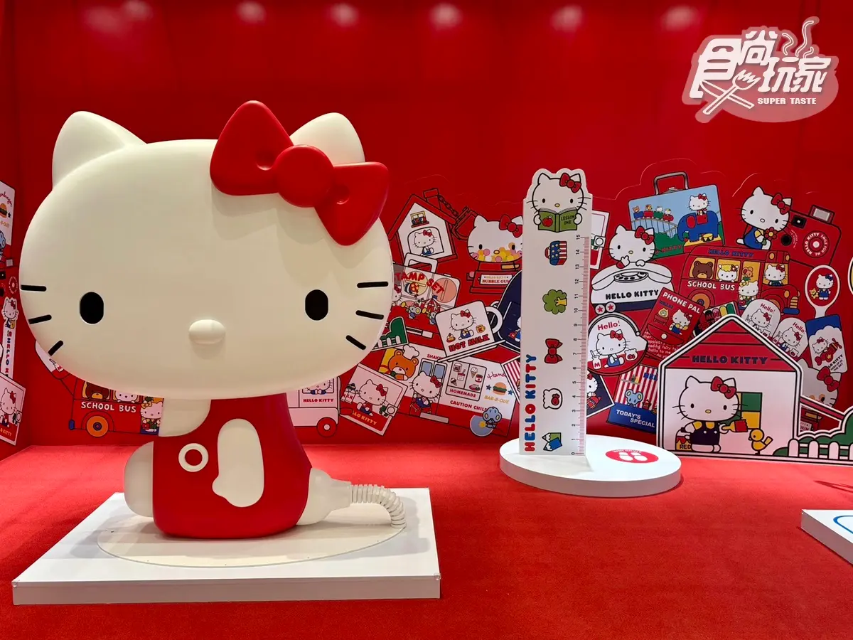 史上最大規模「Hello Kitty展」登台！50週年特展海外首站直擊，打卡亮點一覽