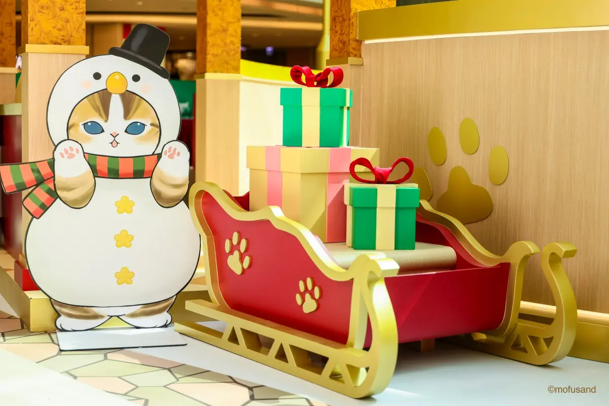 快衝「貓福珊迪聖誕村」!必拍3公尺雪人貓福珊迪,4大打卡區+2大體驗區 快衝「貓福珊迪聖誕村」!必拍3公尺雪人貓福珊迪,4大打卡區+2大體驗區