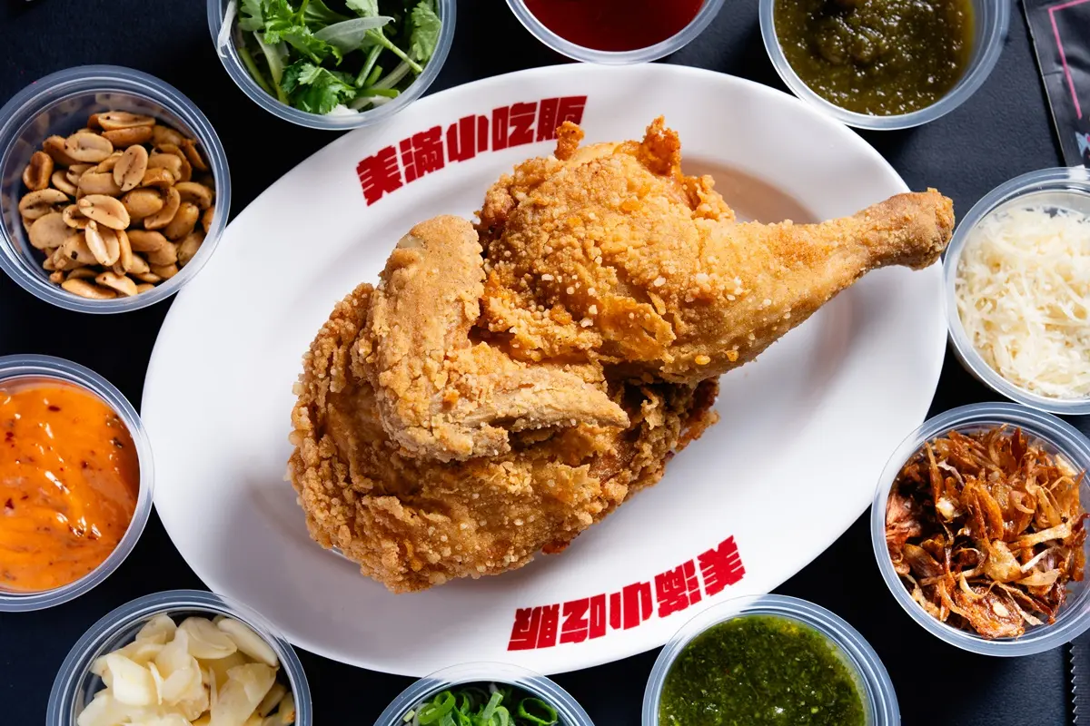 台南超夯「炸雞速食店」進軍北部！開幕時間搶看，必嗑香菜炸雞、BBQ飯捲