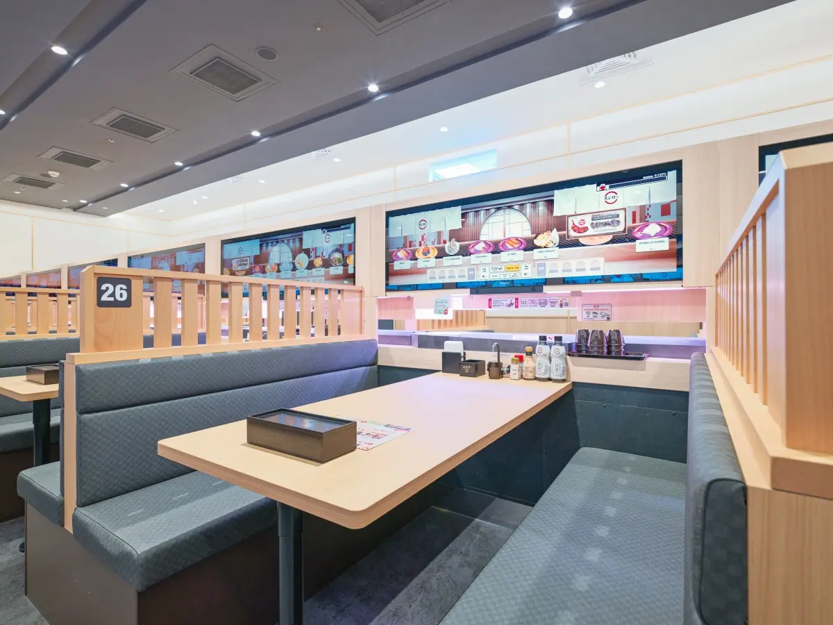 壽司郎首間全新店型!150公分「巨型螢幕」還能玩遊戲,必吃半價活鮑魚 壽司郎首間全新店型!150公分「巨型螢幕」還能玩遊戲,必吃半價活鮑魚