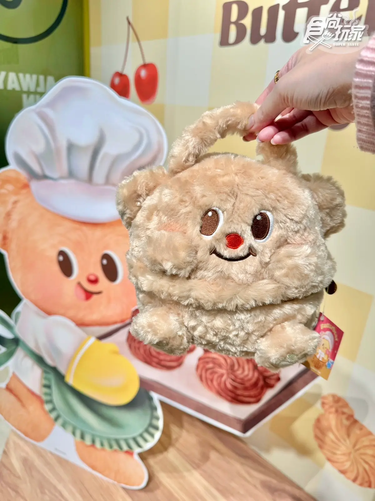 泰國超火「奶油小熊」咖啡廳登台！Butterbear造型雞蛋糕，周邊伴手禮、滿額贈