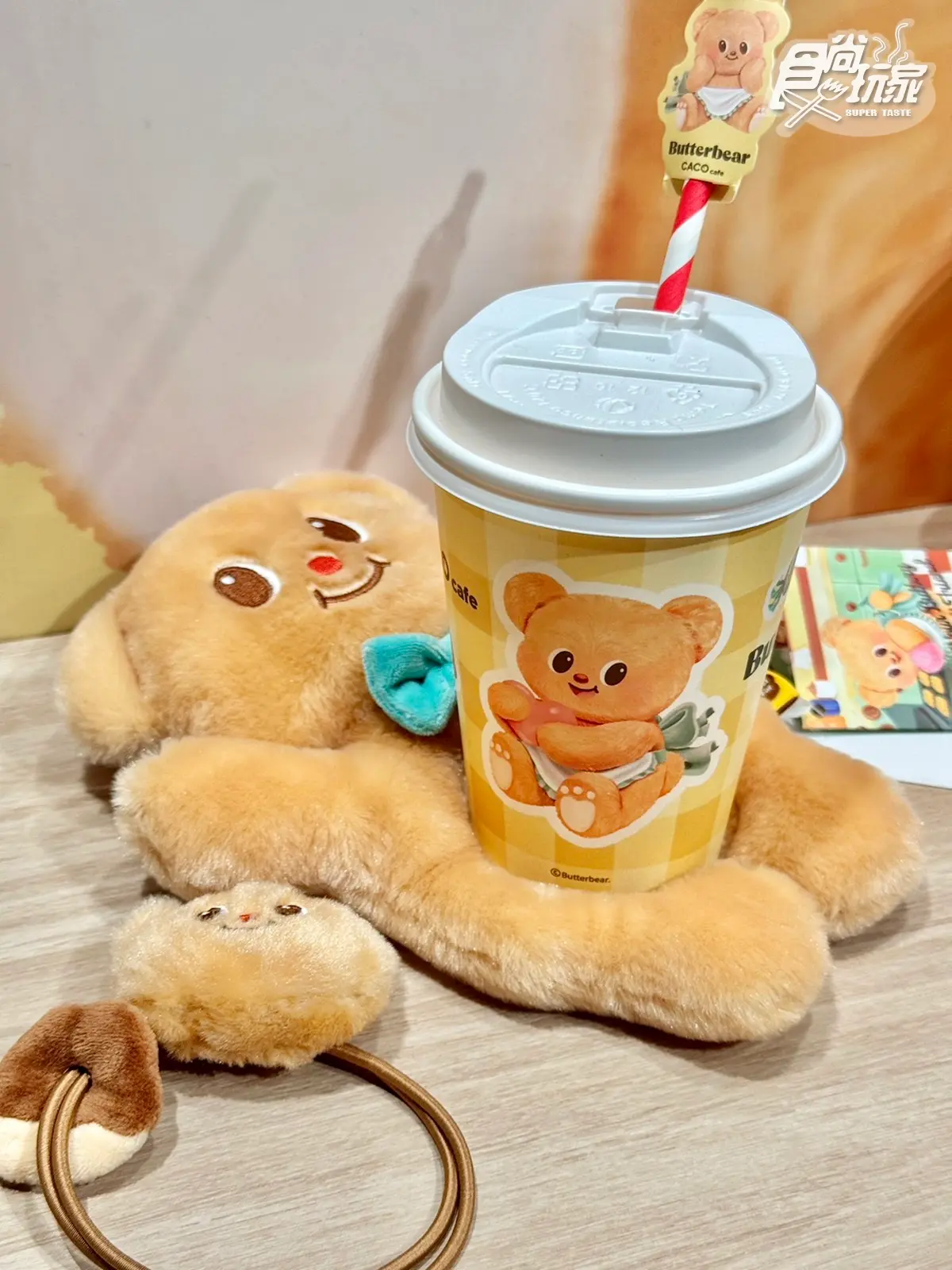 泰國超火「奶油小熊」咖啡廳登台！Butterbear造型雞蛋糕，周邊伴手禮、滿額贈