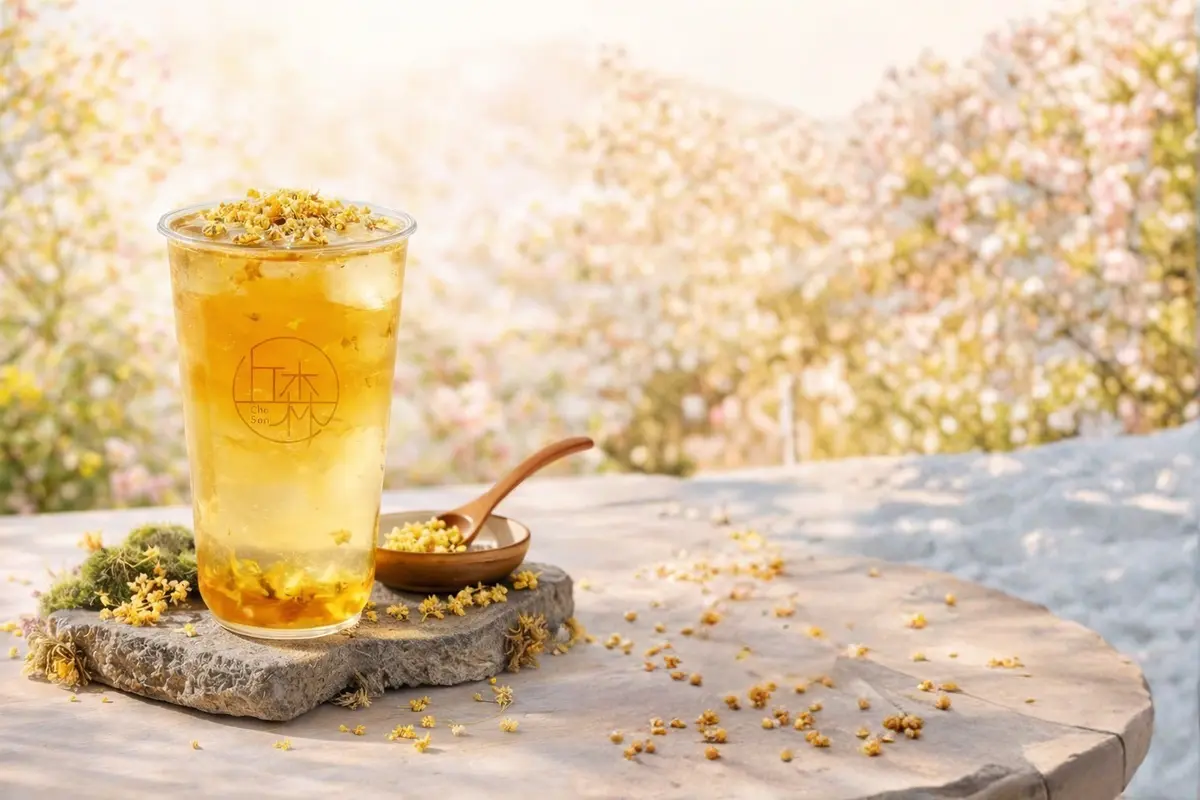 【賞燈美食祭】丘森茶室２新品買一送一、聯名紅包袋！開運必喝「桂語檸歆」