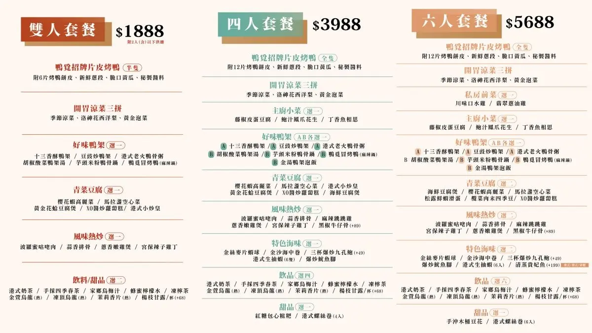 送328元嫩雞煲！信義區最美烤鴨店秒回《花樣年華》，芋泥蝦、手沖豆花也必吃