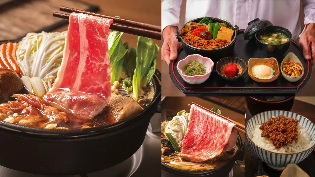 高CP值「日式壽喜燒」插旗中山！219元起嗑A5和牛，連３天免費肉量加倍