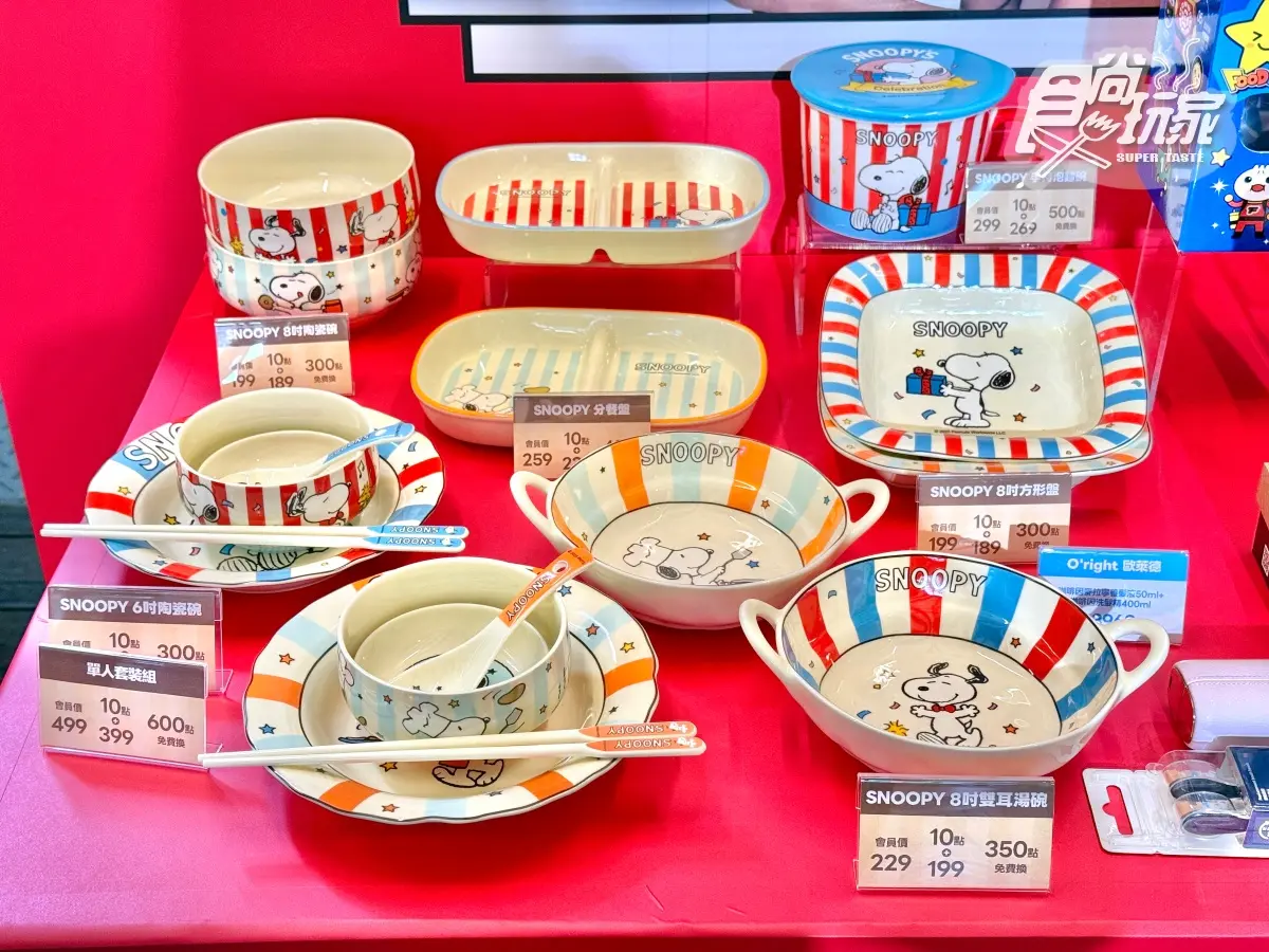 388元和牛套餐＋自助吧吃到飽！板橋環球12間美食新品牌，加碼史努比餐具