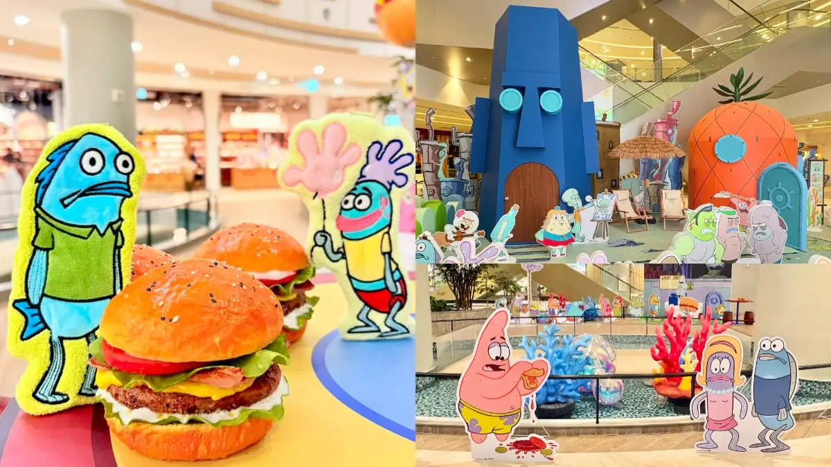 「海綿寶寶鳳梨屋」登陸商場！免費打卡再送限量周邊，加碼台南三井二期開幕