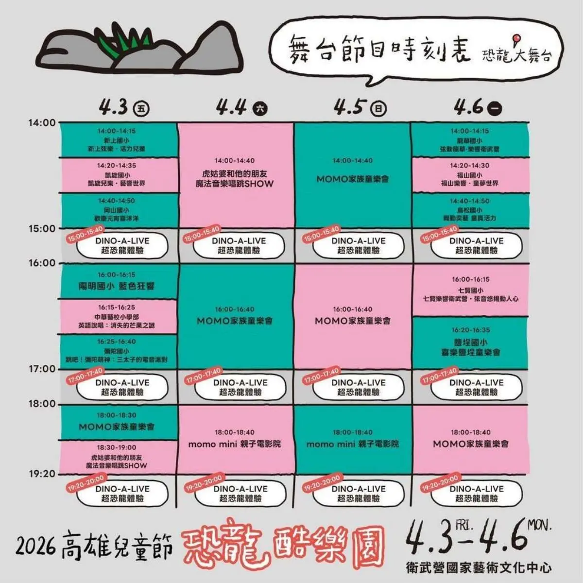 「日本擬真恐龍劇團」首度來台!親子連假衝高雄免費看,還有恐龍市集可逛 「日本擬真恐龍劇團」首度來台!親子連假衝高雄免費看,還有恐龍市集可逛