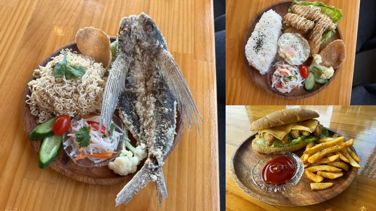 綠島限定美食都在這！整隻炸飛魚丼飯、海草系蔥抓餅，沒吃別說你來過