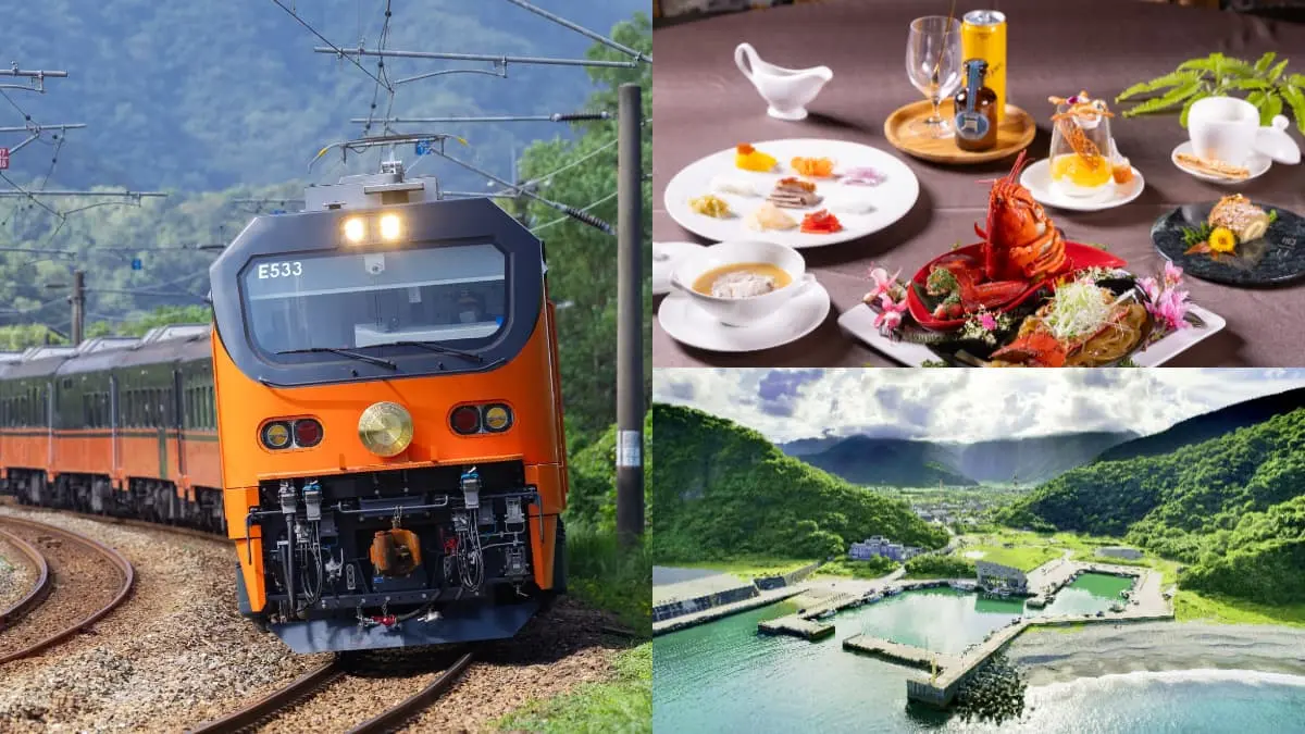 全台最頂觀光列車！「鳴日廚房」新路線逛最美漁村、品嘗米其林三星頤宮手藝