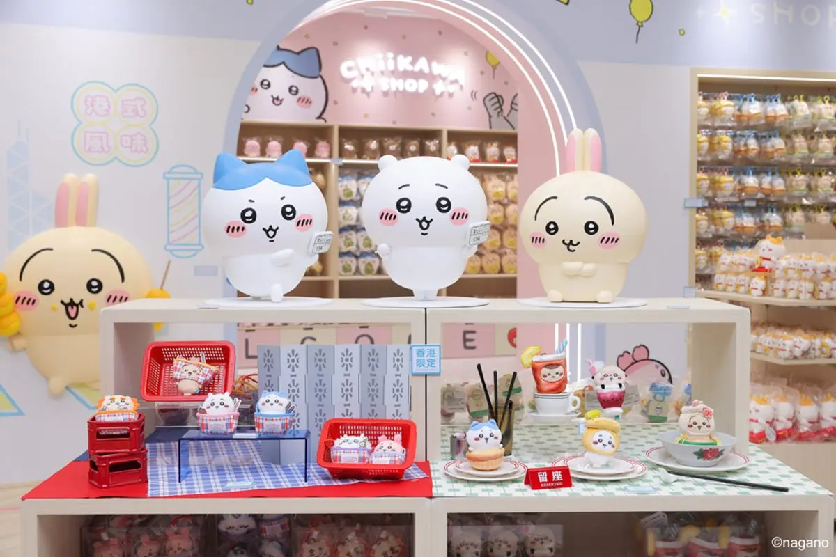 香港首間「吉伊卡哇常設店」！２層樓百坪超好拍，打卡點、限定周邊一次看