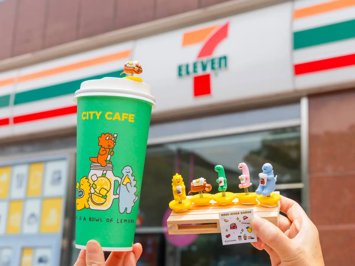 7-11加購29元JOGUMAN杯塞公仔