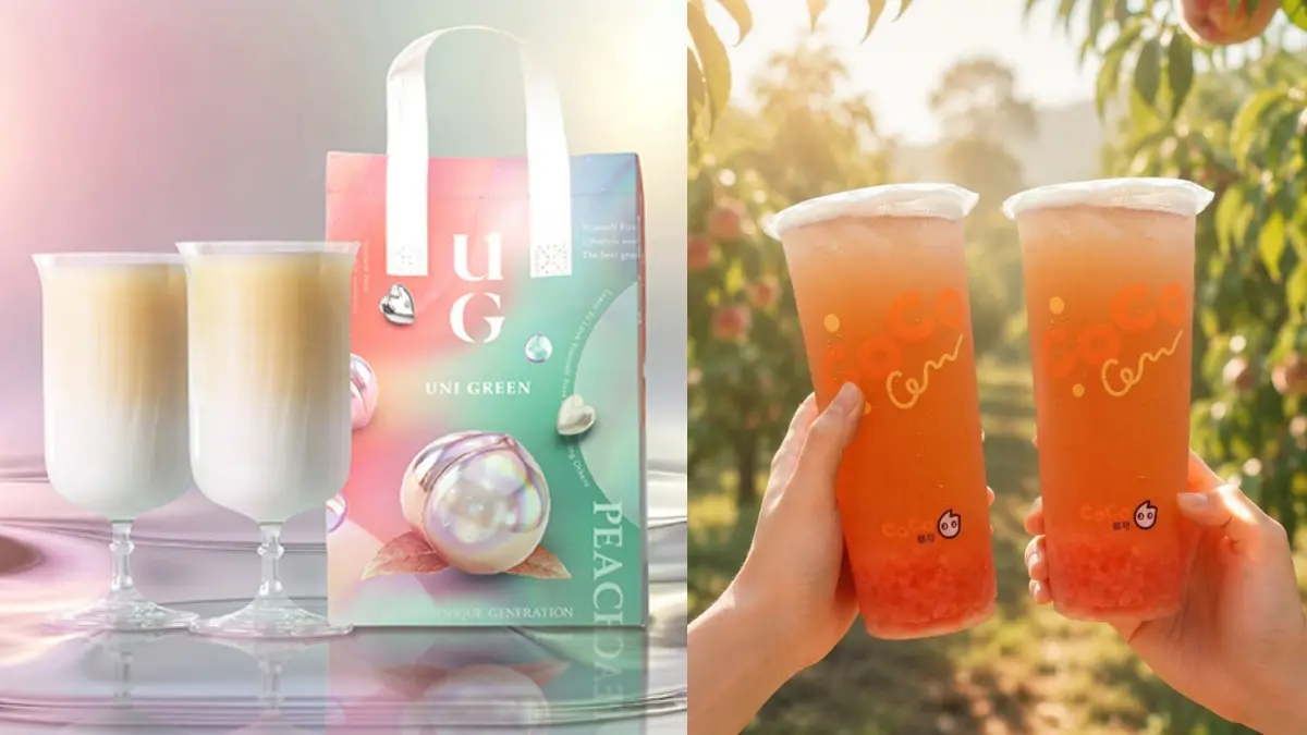UG、CoCo買一送一！首推「白桃烏龍奶茶」、抽免費飲品，同步喝CoCo蜜桃映烏龍